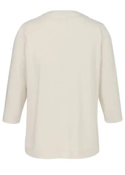 3/4 Arm Sweatshirt mit Front-Motiv