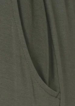 7/8 Hose im Modern-Jogg-Pants-Style mit weitem Bein