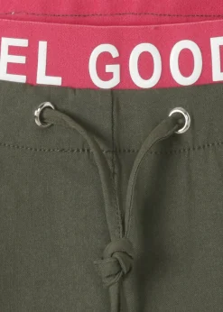 7/8 Modern Jogg-Pants mit schmalen Beinen