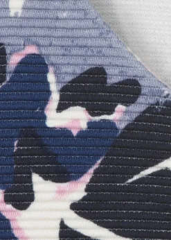 3/4-Arm-Sweatshirt mit floralem Print