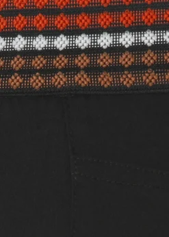 Bequeme Schlupfhose mit farblich abgesetztem Bund