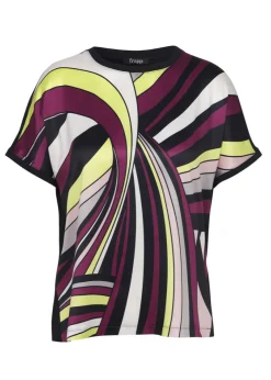 Blusenshirt Navy Multicolor