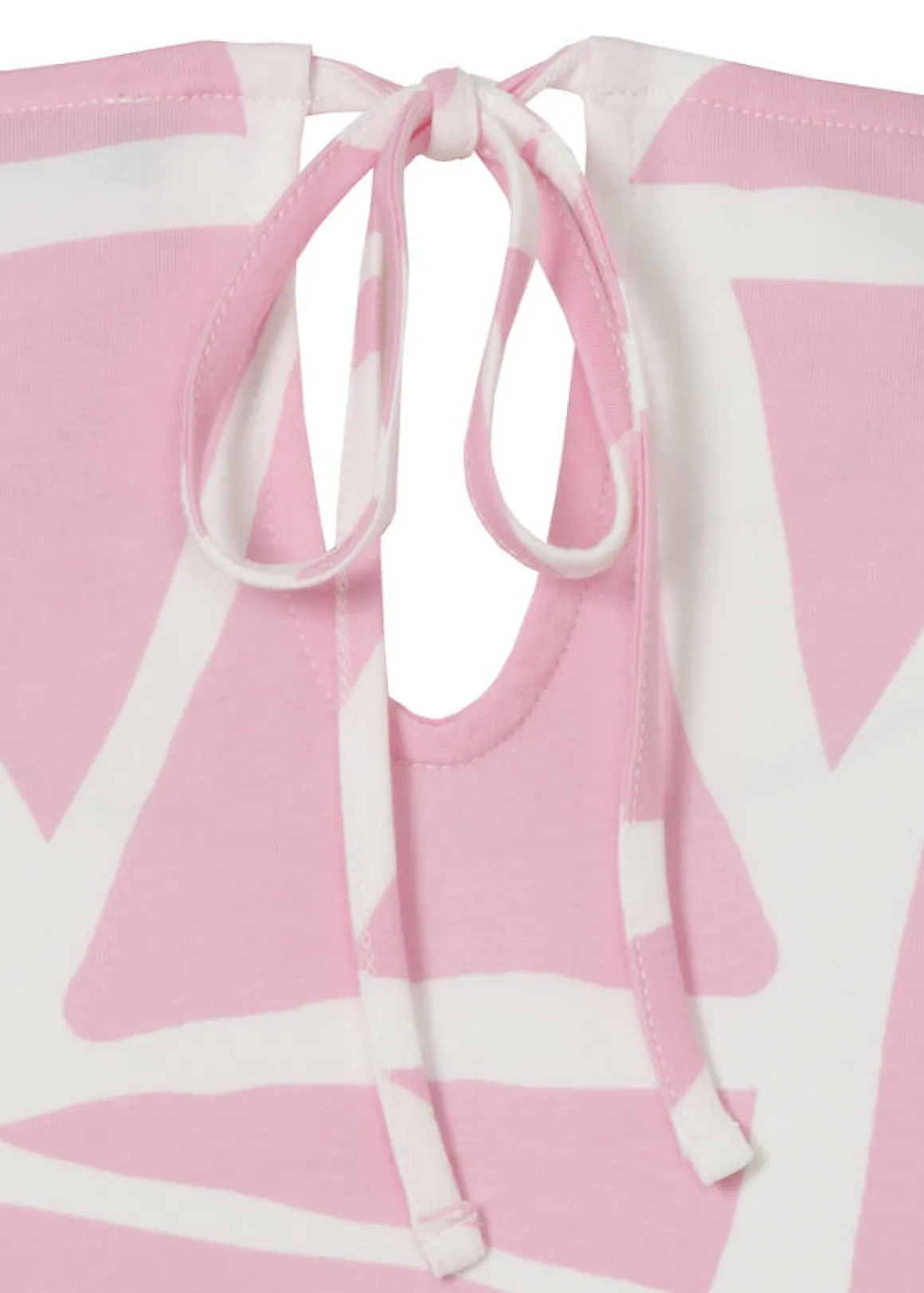 Chices Print-Shirt mit Gummizugsaum