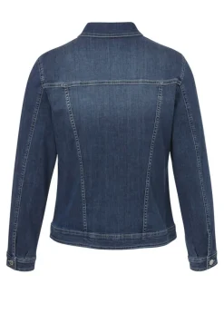 Classic Power Stretch Jeansjacke Medium Blue Used