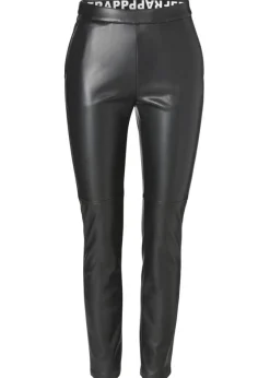 Coole Lederimitat-Hose, elastisch