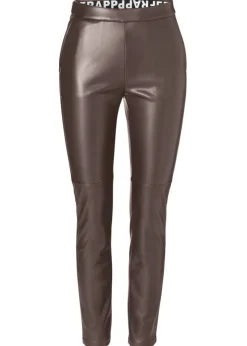 Coole Lederimitat-Hose, elastisch