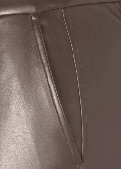 Coole Lederimitat-Hose, elastisch