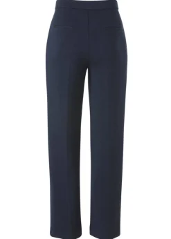 Edel-lässige Schlupfhose knöchellang