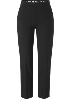 Edel-lässige Schlupfhose knöchellang