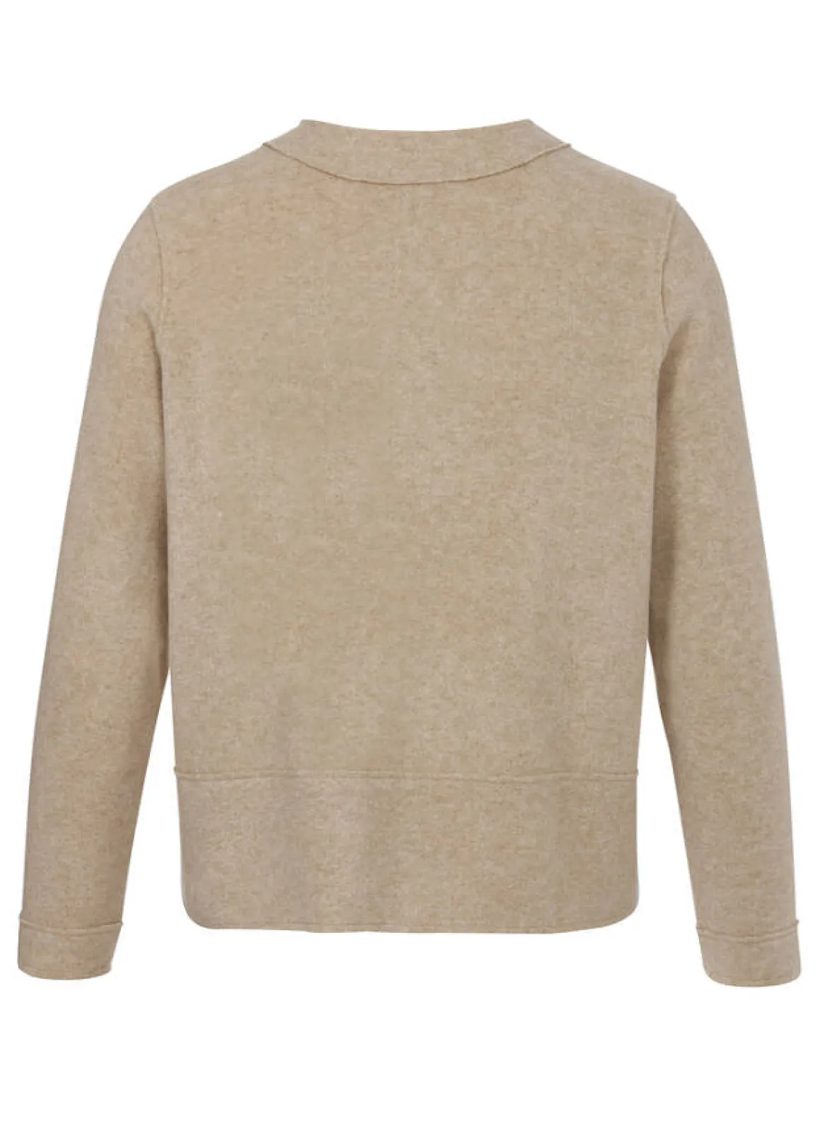 Edle Jacke Uni mit Zipper