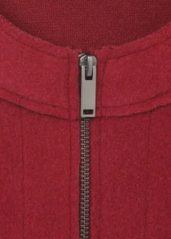 Edle Jacke Uni mit Zipper