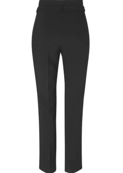 Edle Kombihose, gerade Beine