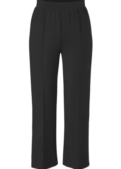 Edle Kombihose, weites Bein