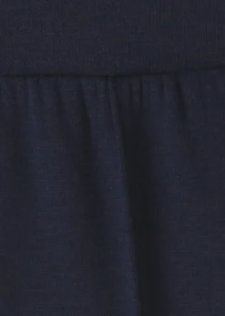 Edle Kombihose, weites Bein