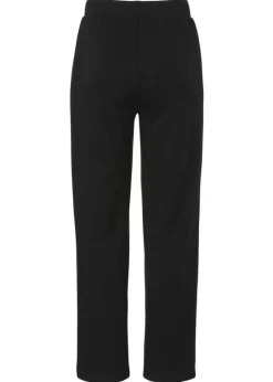 Edle Schlupfhose mit Seitenstreifen aus Schmucksteinchen