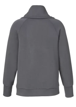 Edle Sweatjacke mit Zipper