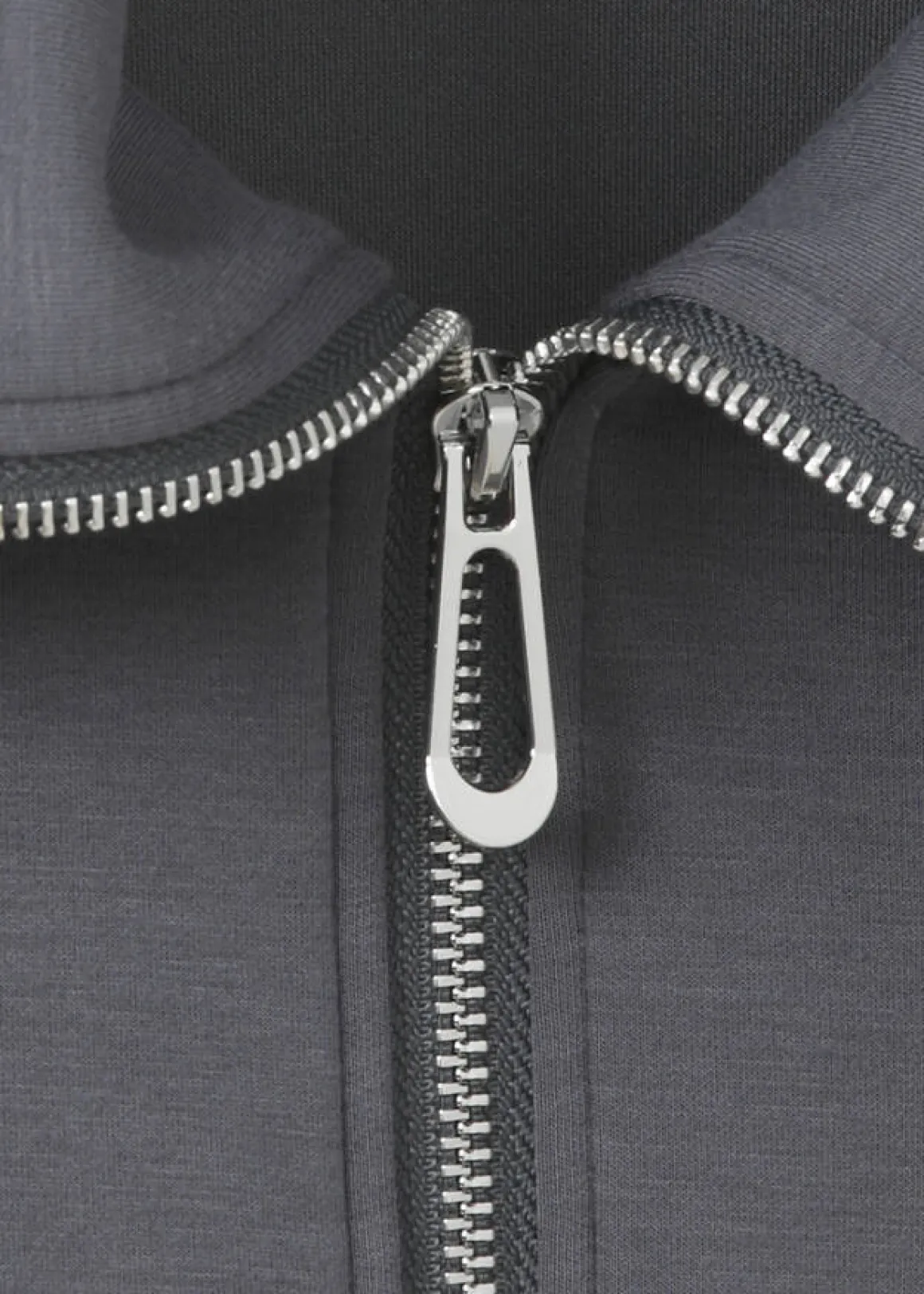 Edle Sweatjacke mit Zipper