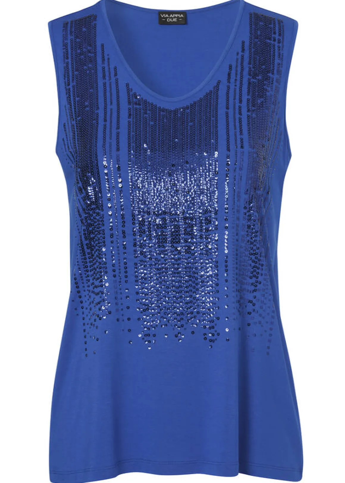 Edles Tank-Top mit tonigen Pailletten