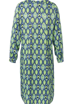 Farbenfrohes Viskose Kleid mit Allover Print