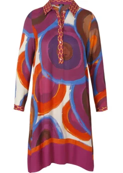 Farbstarkes Eyecatcher Kleid in A-Form