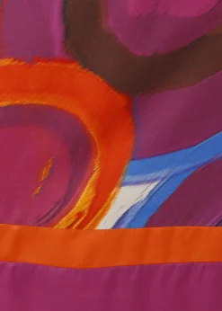 Farbstarkes Eyecatcher Kleid in A-Form