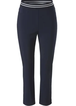 Feine Stretchhose, knöchellang