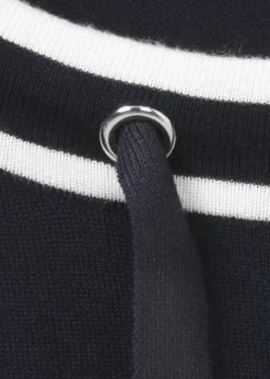 Feinstrick-Pullover mit eingestricktem Lettern-Muster