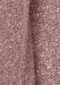 Feminine Strickjacke in unifarbenem Stil