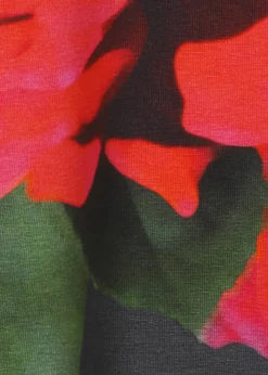 Feminines Langarmshirt mit Allovermuster