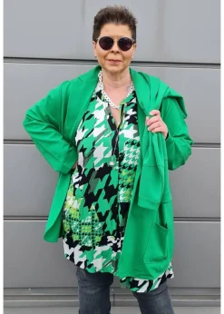 Fesche Tunika in grafischem Muster