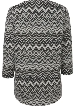 Fesches 3/4-Arm-Shirt mit Glitzergarn