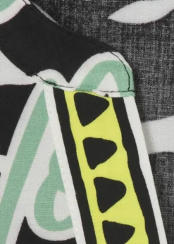 Fließende Viskose-Long-Tunika Summer Festival