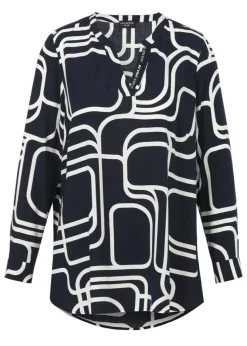 Fließende Viskose-Tunika