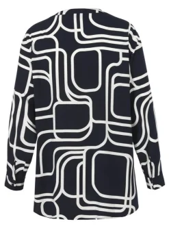 Fließende Viskose-Tunika