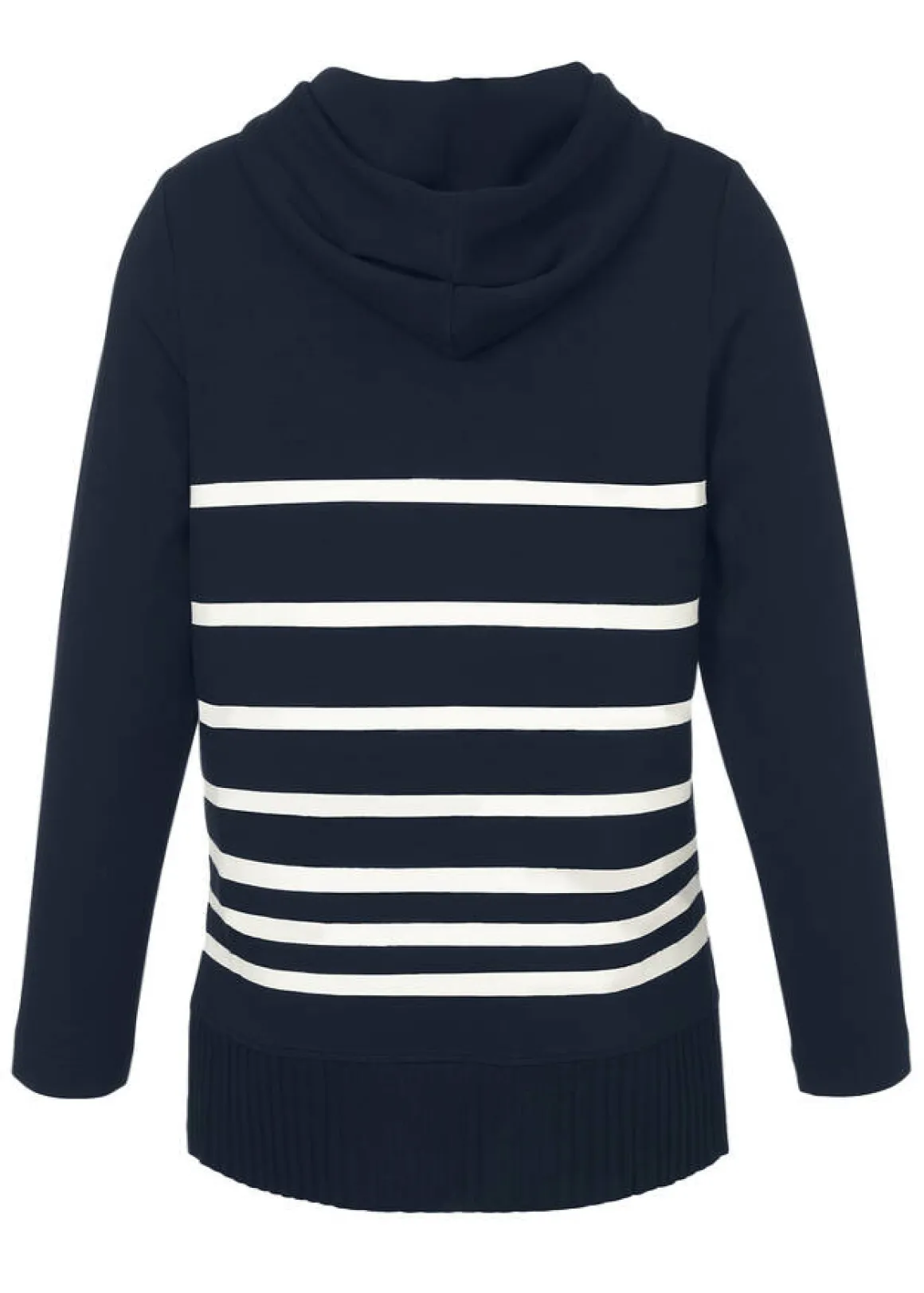 Gestreiftes Sweatshirt Hoodie