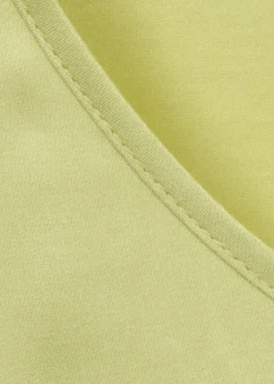 Halbarm-Blusen-Shirt matt glänzend