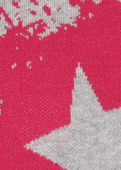 Jugendlicher Pullover in grafischem Muster