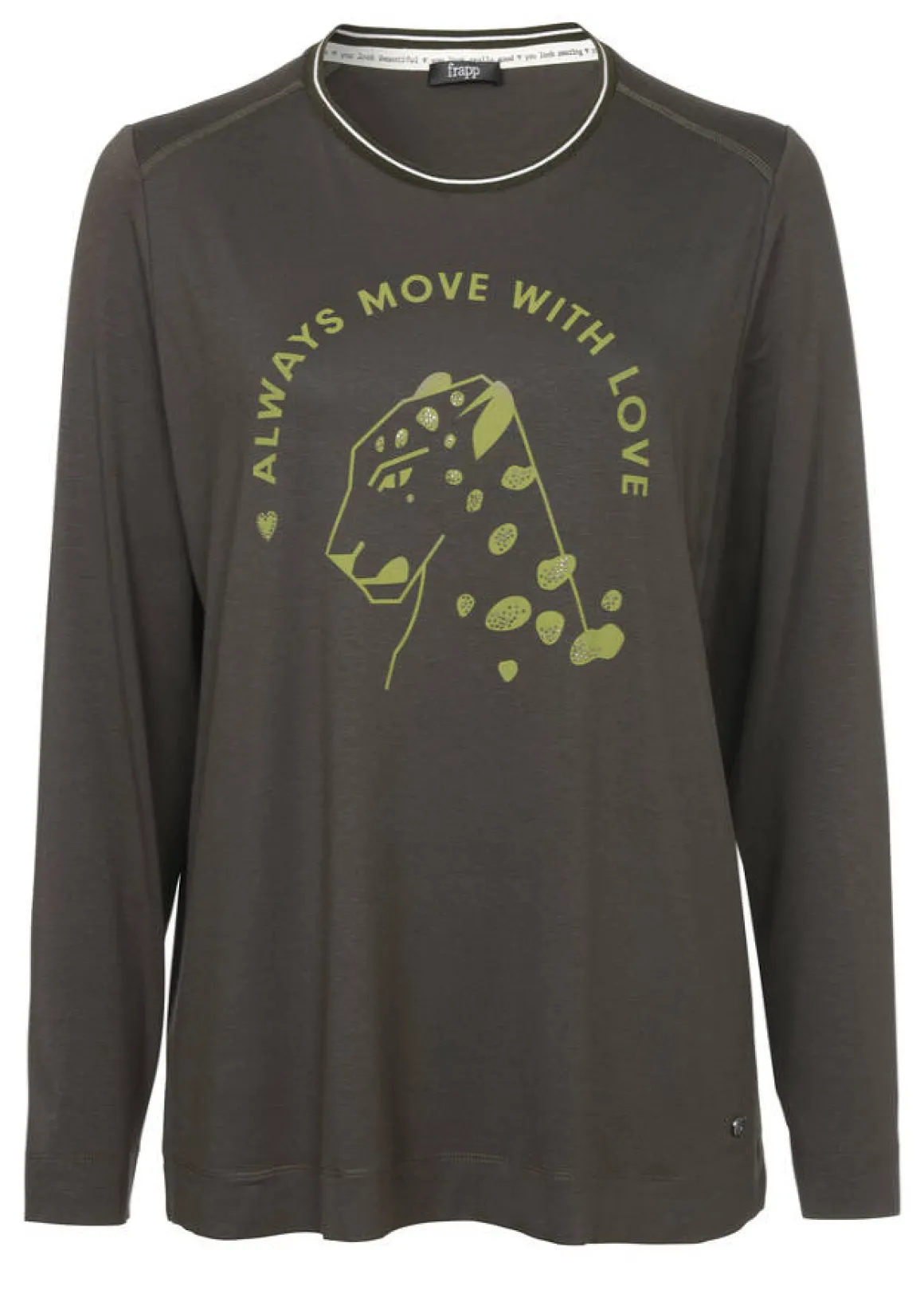 Jugendliches Langarmshirt mit Ziernähten