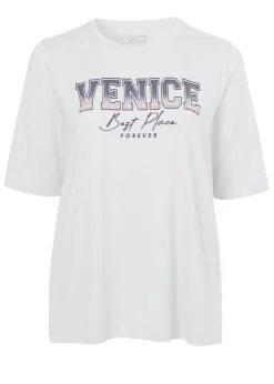 Jugendliches T-Shirt mit Glitzersteinen