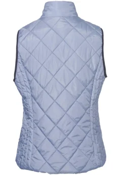 Klassische Steppweste mit Ziernähten