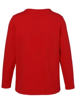 Kombistarkes Sweatshirt mit Statement-Motiv