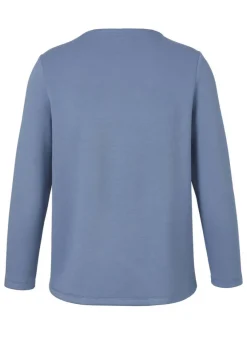 Kombistarkes Sweatshirt mit Statement-Motiv