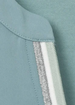 Langarm-Blusenshirt mit Gummizugbund