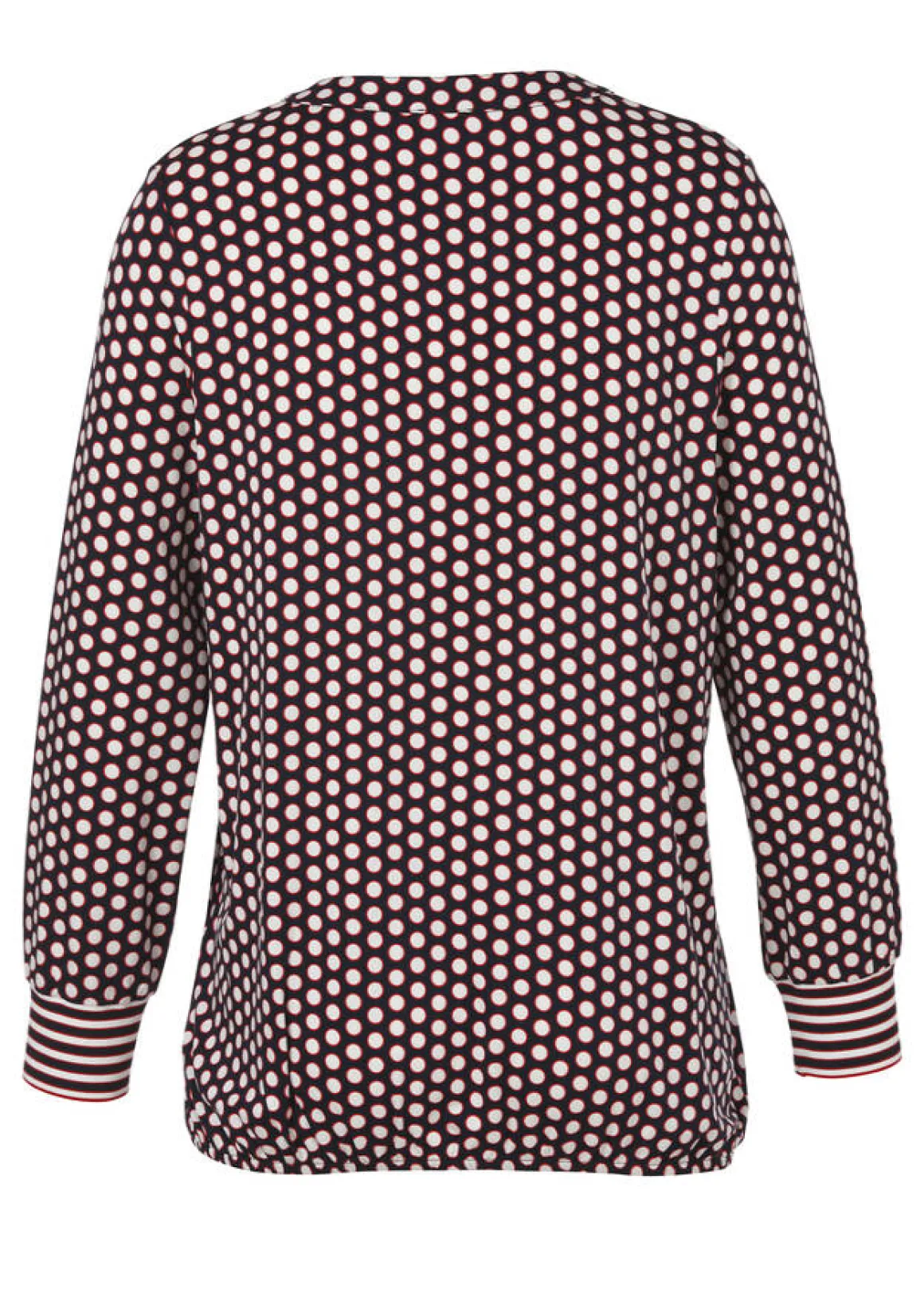 Langarmshirt mit Gummizugsaum