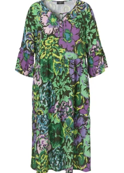 Locker geschnittenes Sommer-Kleid mit floralem Print