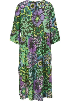 Locker geschnittenes Sommer-Kleid mit floralem Print