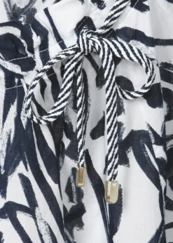 Luftige Halbarmbluse White