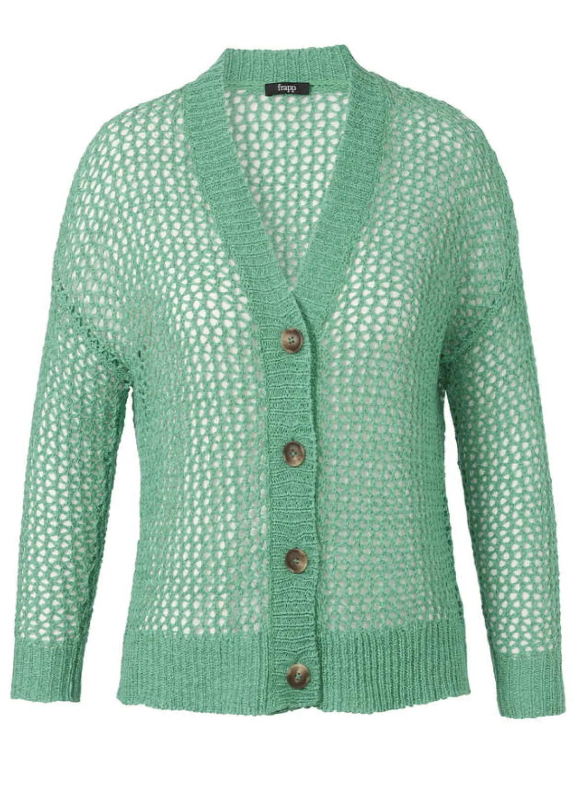 Luftige Strickjacke in Trendfarben