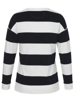 Maritimes Streifen Sweatshirt