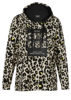 Modern Leo Sweatshirt mit Front-Motiv